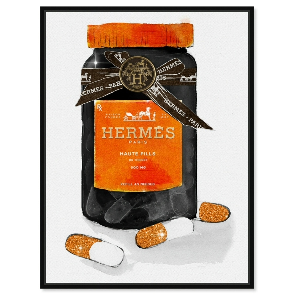 Hermes 8 1/2"x11" Wall Art